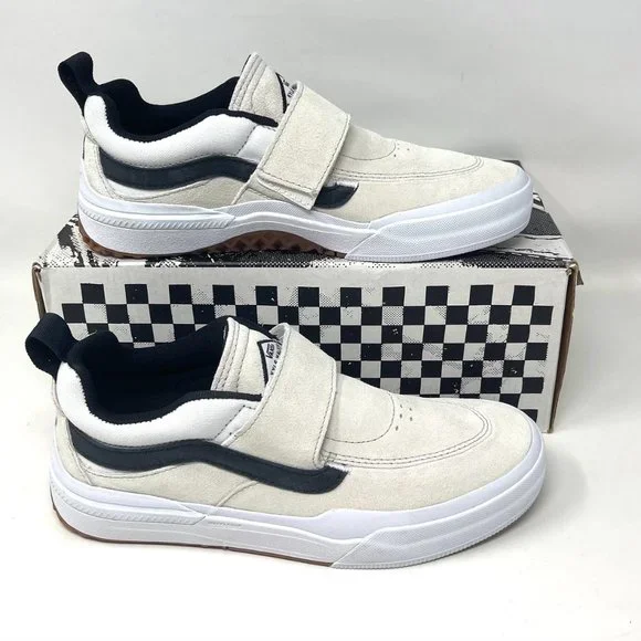 Vans Kyle 2 Shoes Men's Skate Casual Black White Low Top Size Suede VN0A5JIDYB2 - Picture 2 of 13